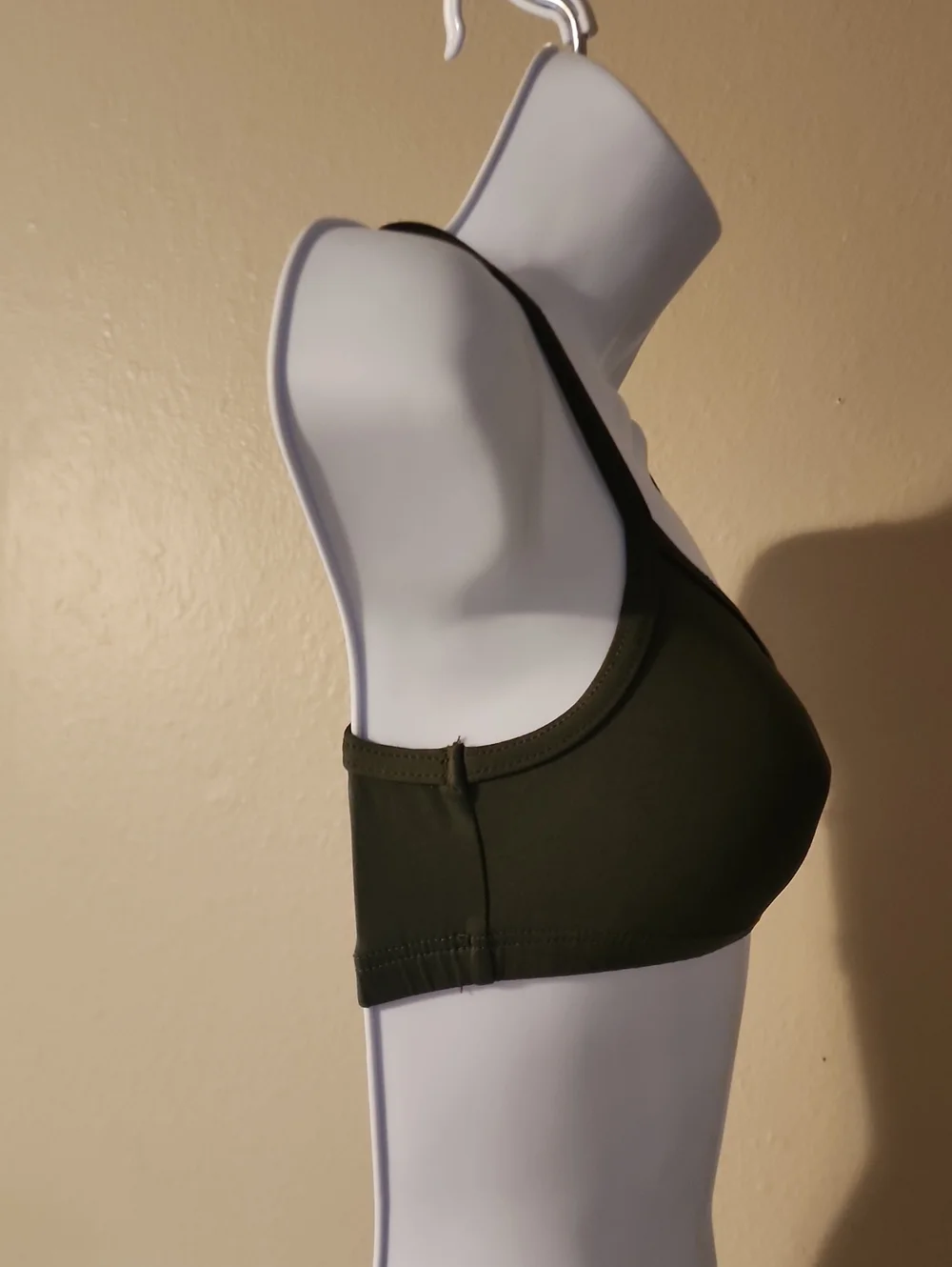 Motinwear Kids Olive Green Bralette with Adjustable Straps